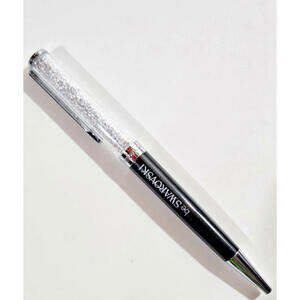 Pen By SWAROVSKI BLACK 5410832 with Gift Bag Pouch NEW NIB